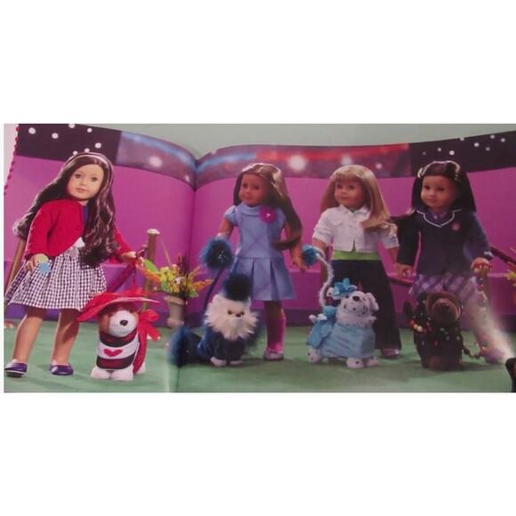 NEW American Girl DOLL PET BOOK 24pc CRAFT & ACTIVITY Set Care & Play Dog Cats - Picture 11 of 12